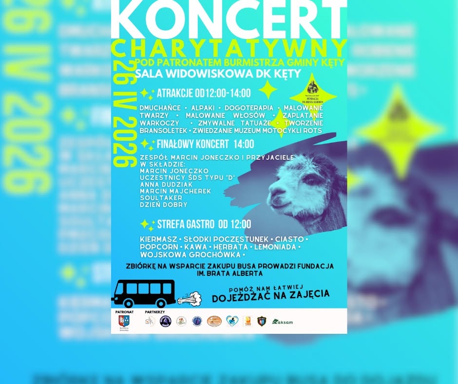 Koncert charytatywny dla Fundacji Brata Alberta