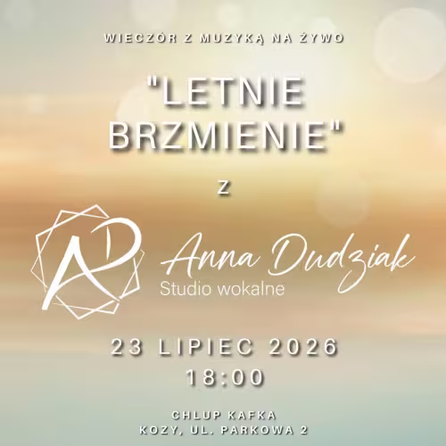 letnie brzmienie ze studiem wokalnym Anna Dudziak